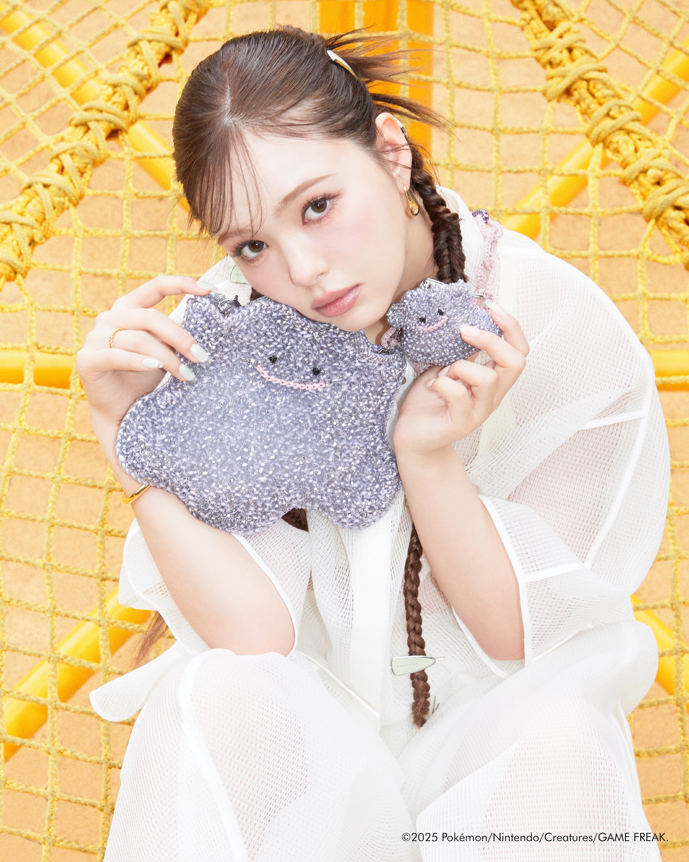 ANTEPRIMA_WIREBAG_POKEMON_DITTO_PA25FPM2H1_Bag_Charm_silver-lavender-purple_DITTO_PB25FPM0MD_Crossbody_silver-lavender-purple_Nicole_Fujita_3