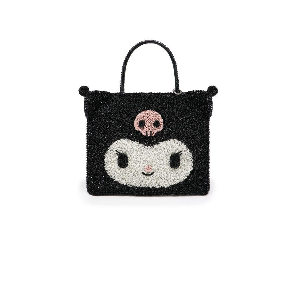 ANTEPRIMA_WIREBAG_SANRIO_KUROMI_PB24FC90KU_STANDARD_Tote_solid-black_Front_2
