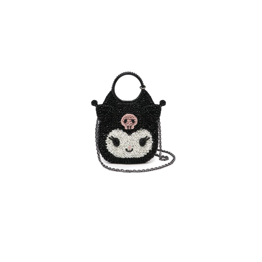 ANTEPRIMA_WIREBAG_SANRIO_KUROMI_PB24FC96AG_STANDARD_Crossbody_solid-black_Front_3