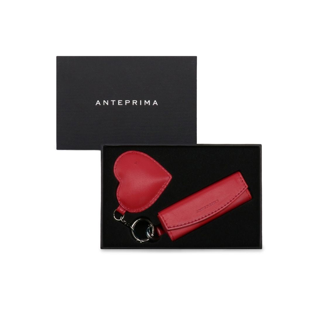 Heart Lipstick Keychain Holder Mirror (GIFT)