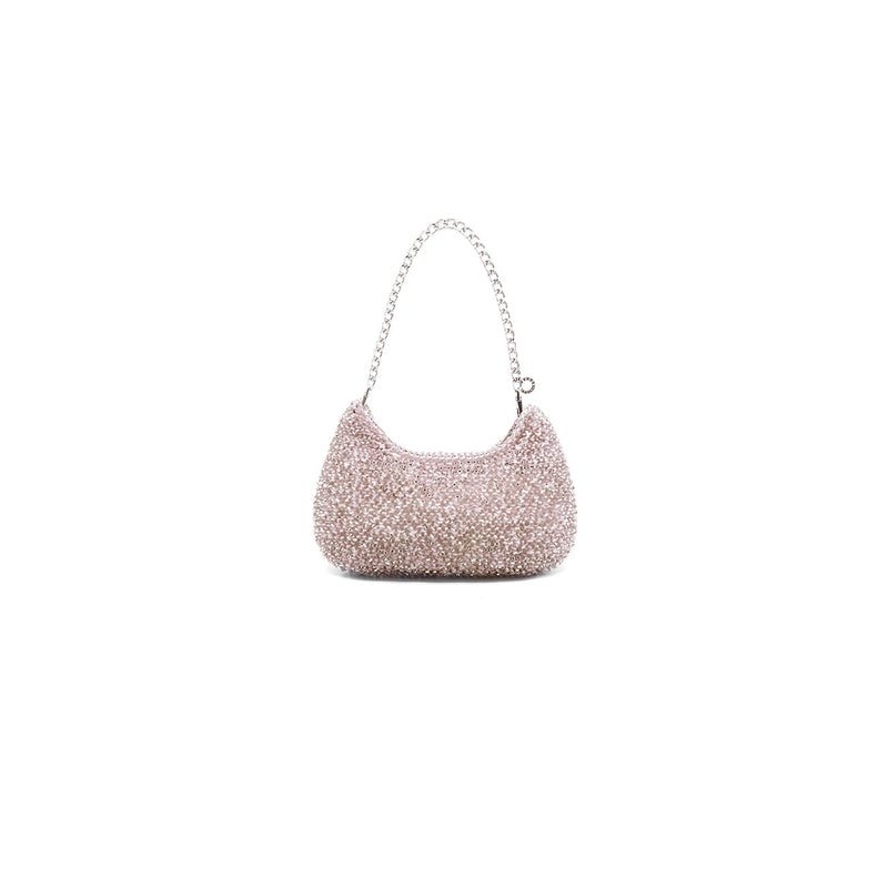 MEZZALUNA PB23FS30GS Shoulder Bag silver-pink WIREBAG