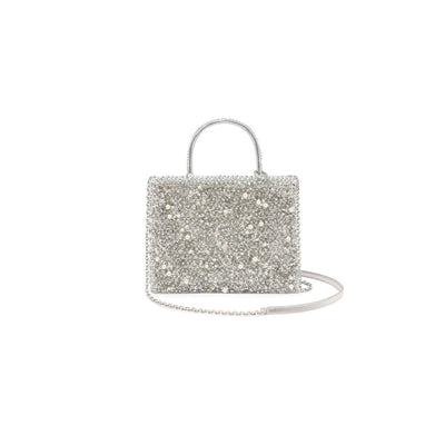 PERLA GLITTER  PB24FAT0KL Crossbody Bag silver WIREBAG
