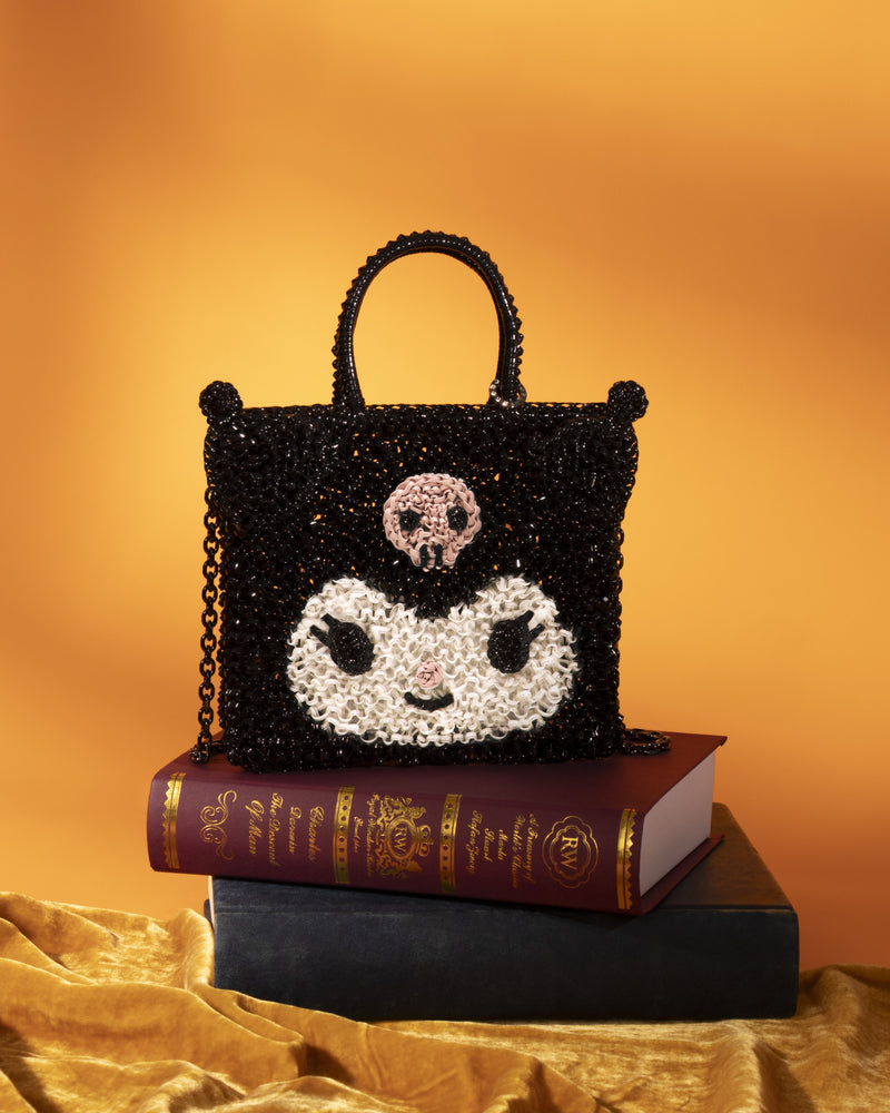 ANTEPRIMA_WIREBAG_SANRIO_KUROMI_PB24FC90KT_STANDARD_MINIATURA_Crossbody_solid-black_mood