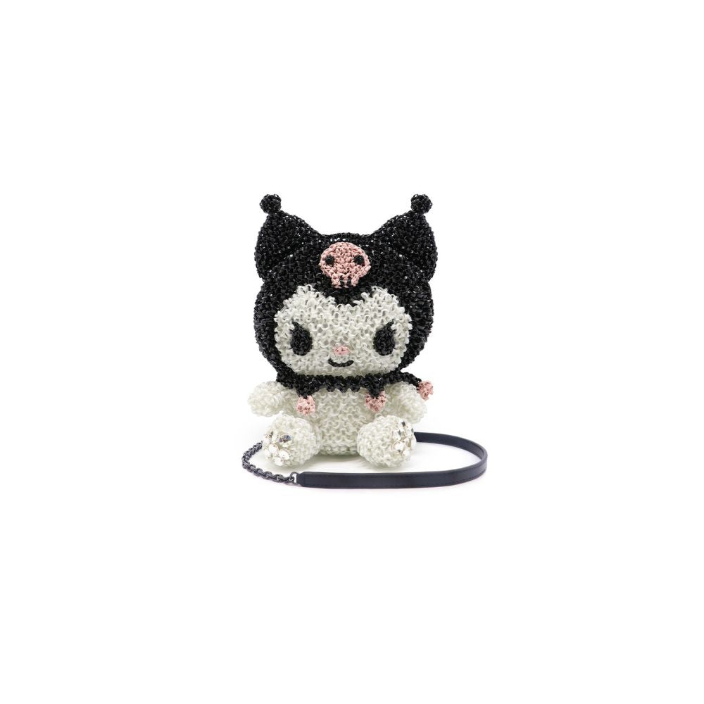 ANTEPRIMA_WIREBAG_SANRIO_KUROMI_PB24FC96AH_3D_Crossbody_solid-black_with_strap