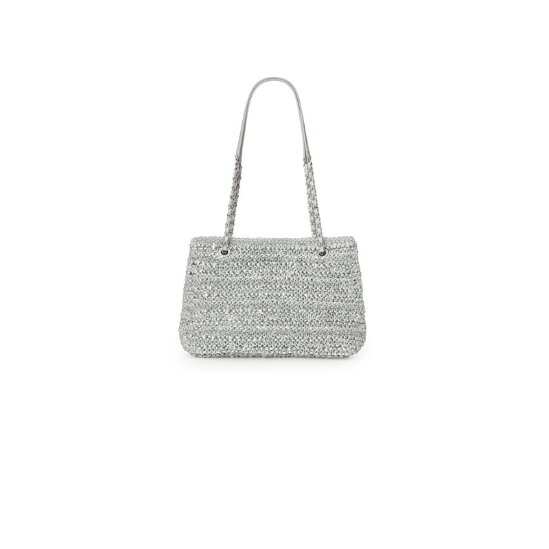 ANTEPRIMA_WIREBAG_OCCHIELLO_RAFIA_PB20SHW3D2_Shoulder_Bag_silver_front